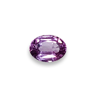 Super lively untreated lavender spinel.  This sparkling pastel purple oval spinel at just under 1.50 ct, well cut and clean!