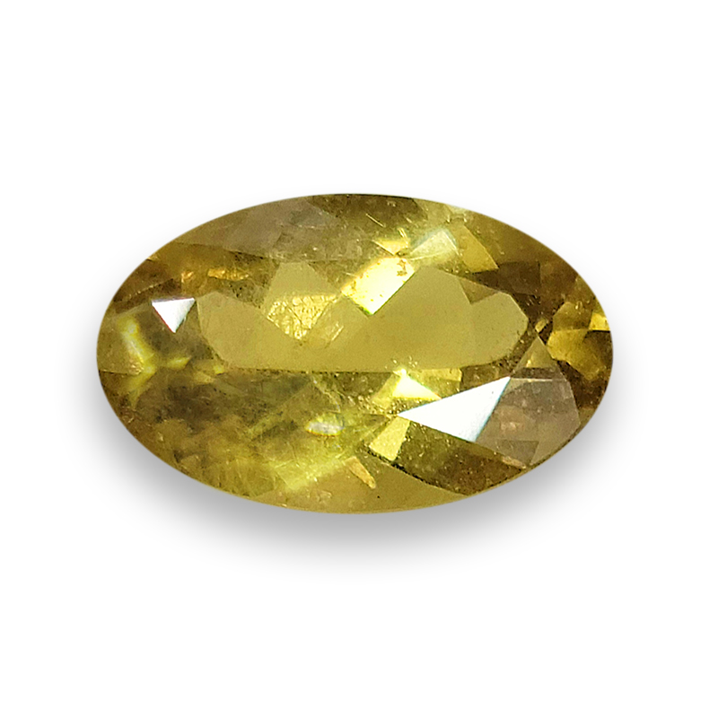 Loose Oval Unheated 3.25+ carat Greenish Yellow Umba Sapphire - Natural Untreated Chartreuse Sapphire - US2012ov326.jpg