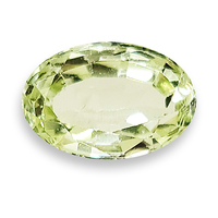 Bright and lively oval light green grossular garnet. This natural untreated minty green garnet very brilliant.