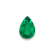 Loose 0.5 Carat Pear Shape Emerald - Fine Pear Shaped Green Emerald Gem