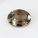 Loose Oval Untreated Verbena Green Sapphire with Gray Undertones