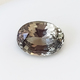 Loose Oval Untreated Verbena Green Sapphire with Gray Undertones