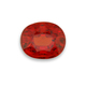 Loose Oval Orange Sapphire - Intense Red Orange Oval Sapphire 2.50 + carats