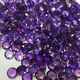 Loose 4 mm Round Amethyst Melee (Calibrated)
