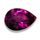 Loose Large Pear Shape Rhodolite Garnet - Untreated Raspberry Red Garnet