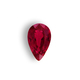 Loose Pear Shape Ruby - Pear Shaped Red Ruby&nbsp;