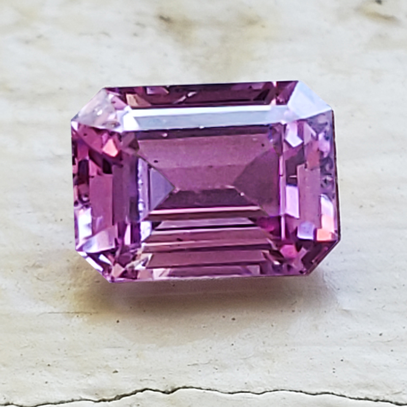 Loose Emerald-Cut Purple Lavender Sapphire - 2 Carat - PUS5046ec199.jpg