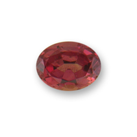 Unheated oval orange sapphire from the Umba River Valley in Africa.  This sapphire has lively copper tones. 