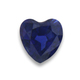 Loose Heart Shape Blue Sapphire