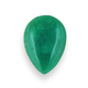 Loose Pear Shape Emerald Cabochon - Green Emerald Cab