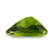 Loose pear shape green peridot