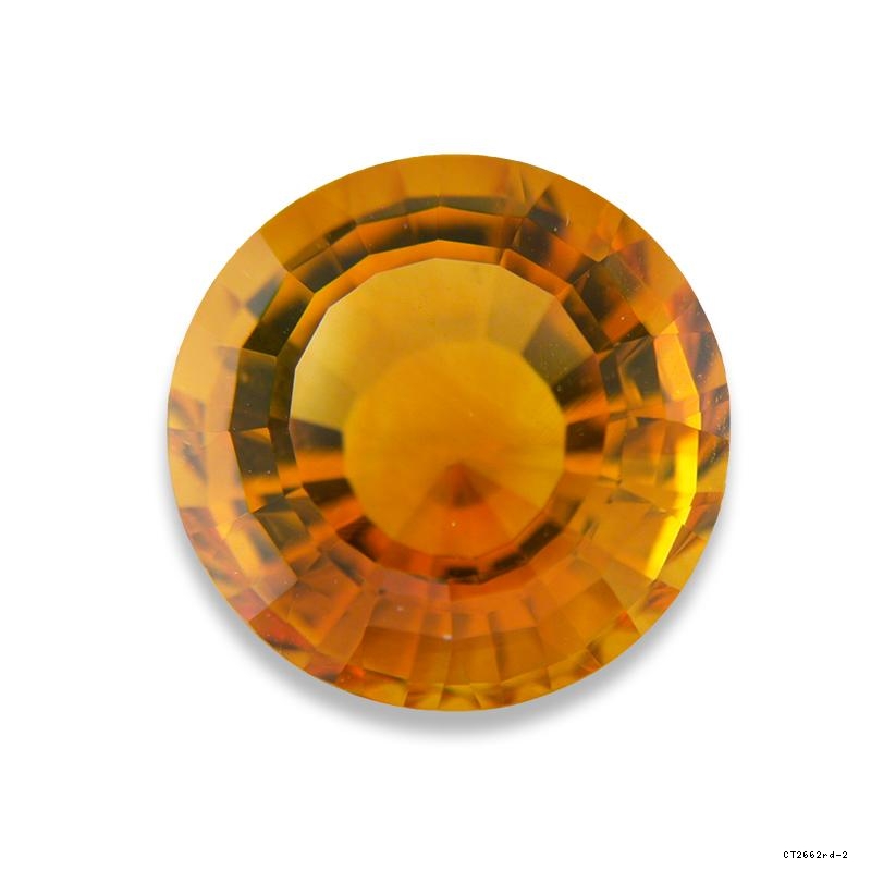 Loose Large Round Golden Yellow Citrine - CT2662rd-2a.jpg