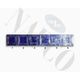 Calibrated Princess Cut Square Blue Sapphire Melee Sapphires 1.7 mm & up