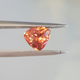 Loose Untreated Orange Sapphire Trillion - 1 Carat Trillion Orange Sapphire