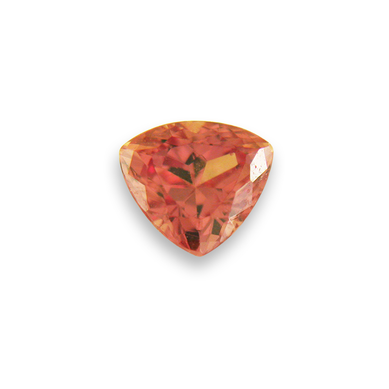 Loose Untreated Orange Sapphire Trillion - 1 Carat Trillion Orange Sapphire - os6804trl97.jpg