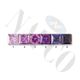 Princess Cut Square Purple Sapphire Melee Sapphires 1.7 mm & up