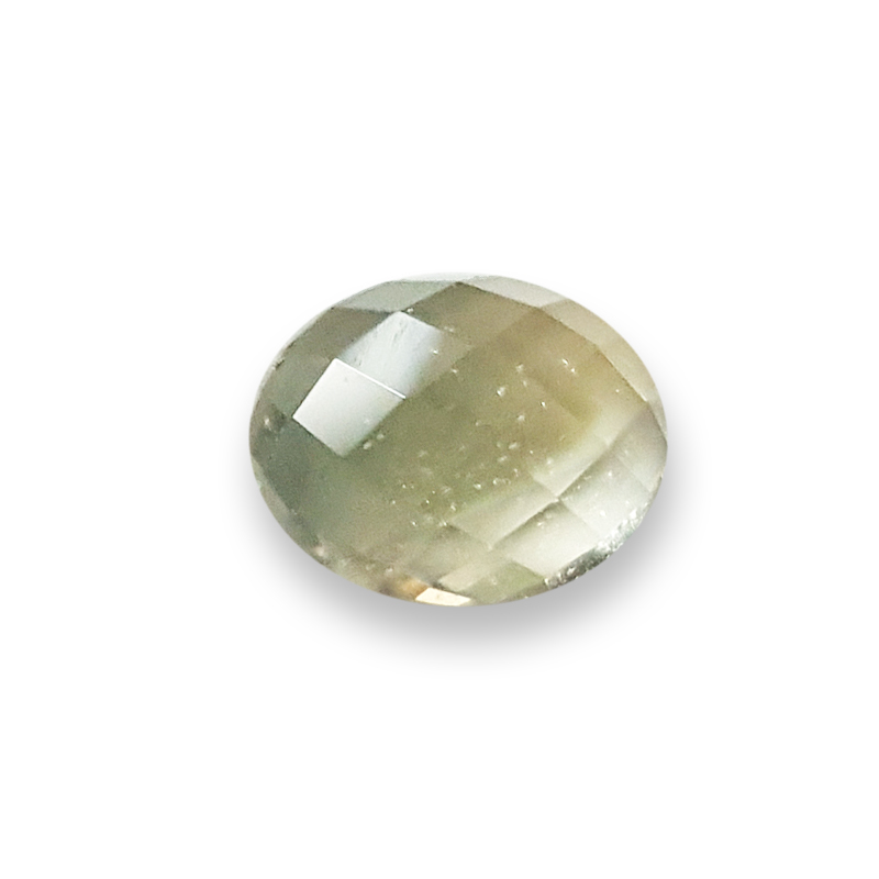 Loose Oval Rose Cut Untreated Umba Yellow Green Sapphire 9 x 7 - USrc8003ov272.jpg