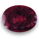 Loose Oval Rhodolite Garnet - Untreated Raspberry Red Oval Garnet