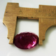 Loose Oval Rhodolite Garnet - Untreated Raspberry Red Oval Garnet