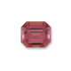 Loose Unheated Emerald-Cut Orange Sapphire