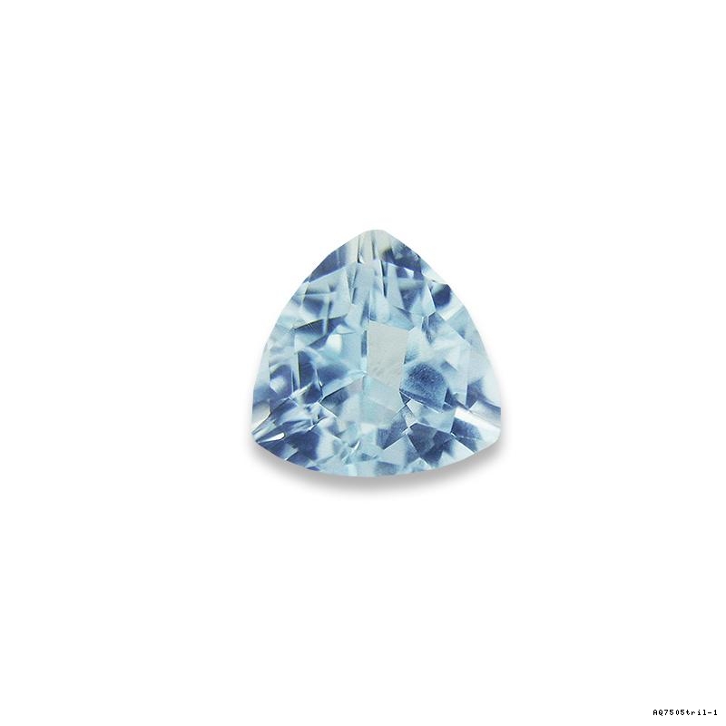 Loose Trillion Aqua Blue Aquamarine - AQ7505tril-1a.jpg