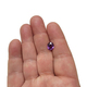 Loose Oval 2.50 carat Untreated Purple Sapphire