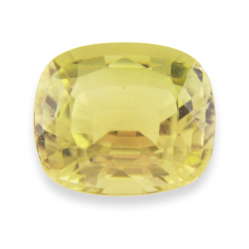 Loose Untreated Yellow Tourmaline Cushion - Chiffon Yellow Cushion Tourmaline - YT9014cu494.jpg