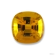Loose Large Square Cushion Golden Yellow Citrine