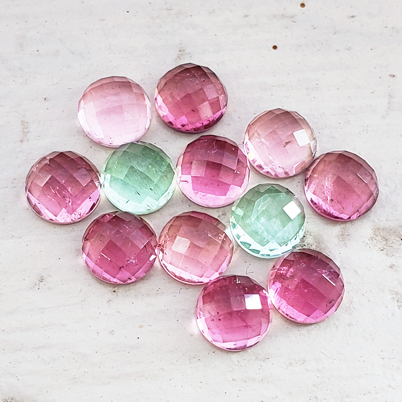 Loose 5mm Round Untreated Rose-Cut Pink & Green Maine Tourmaline - MTrc2019rd5mm698a.jpg