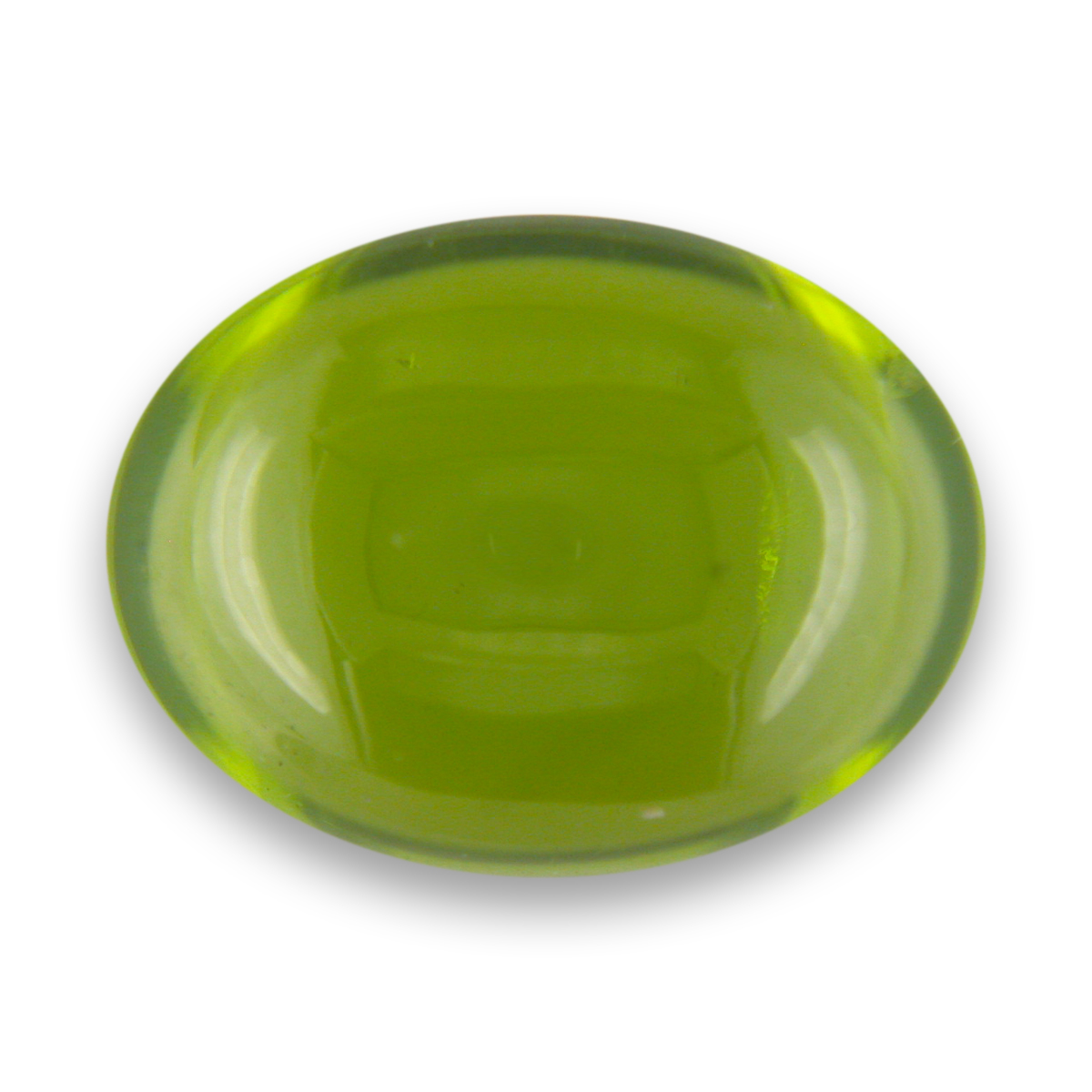 Loose Oval Cabochon Green Peridot - PEcb3443-1a.jpg