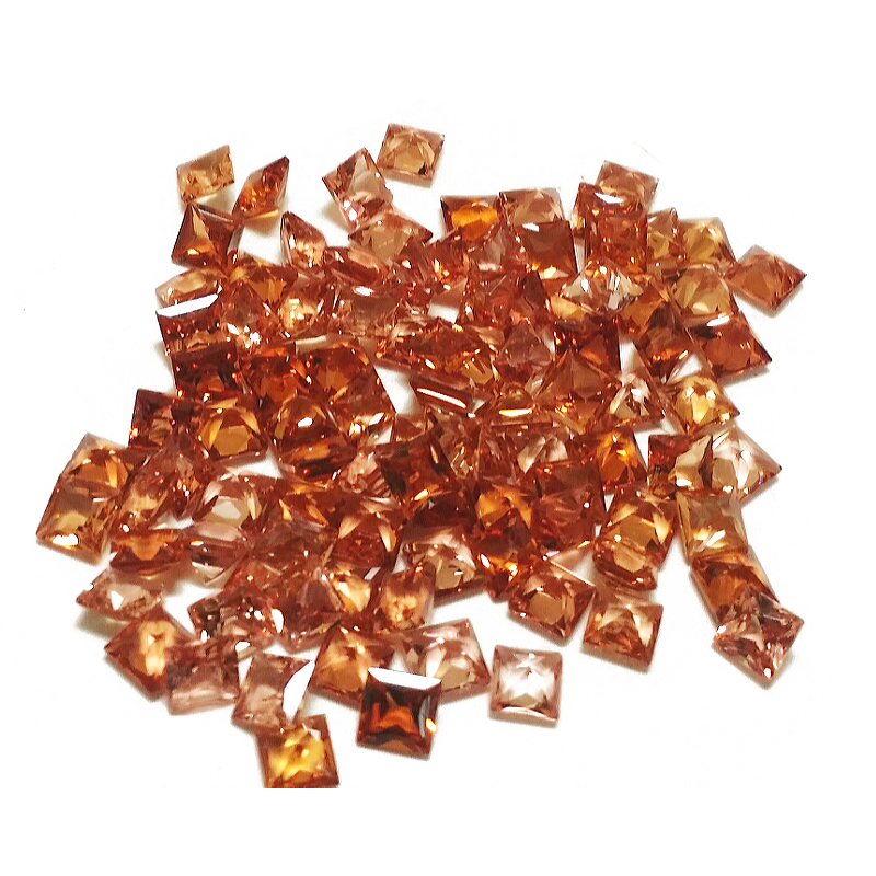 Loose Princess Cut Square Untreated Orange Malaya Garnet Melee - MGpc-melee.jpg