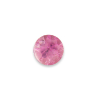 Round buff-top pink tourmaline.  Lively pink tourmaline.