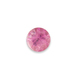 Natural Round Pink Tourmaline Buff-Top
